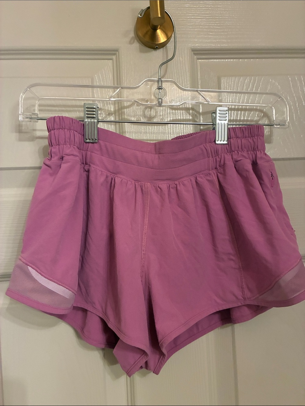 lululemon athletica mauve‎ pink athletic shorts